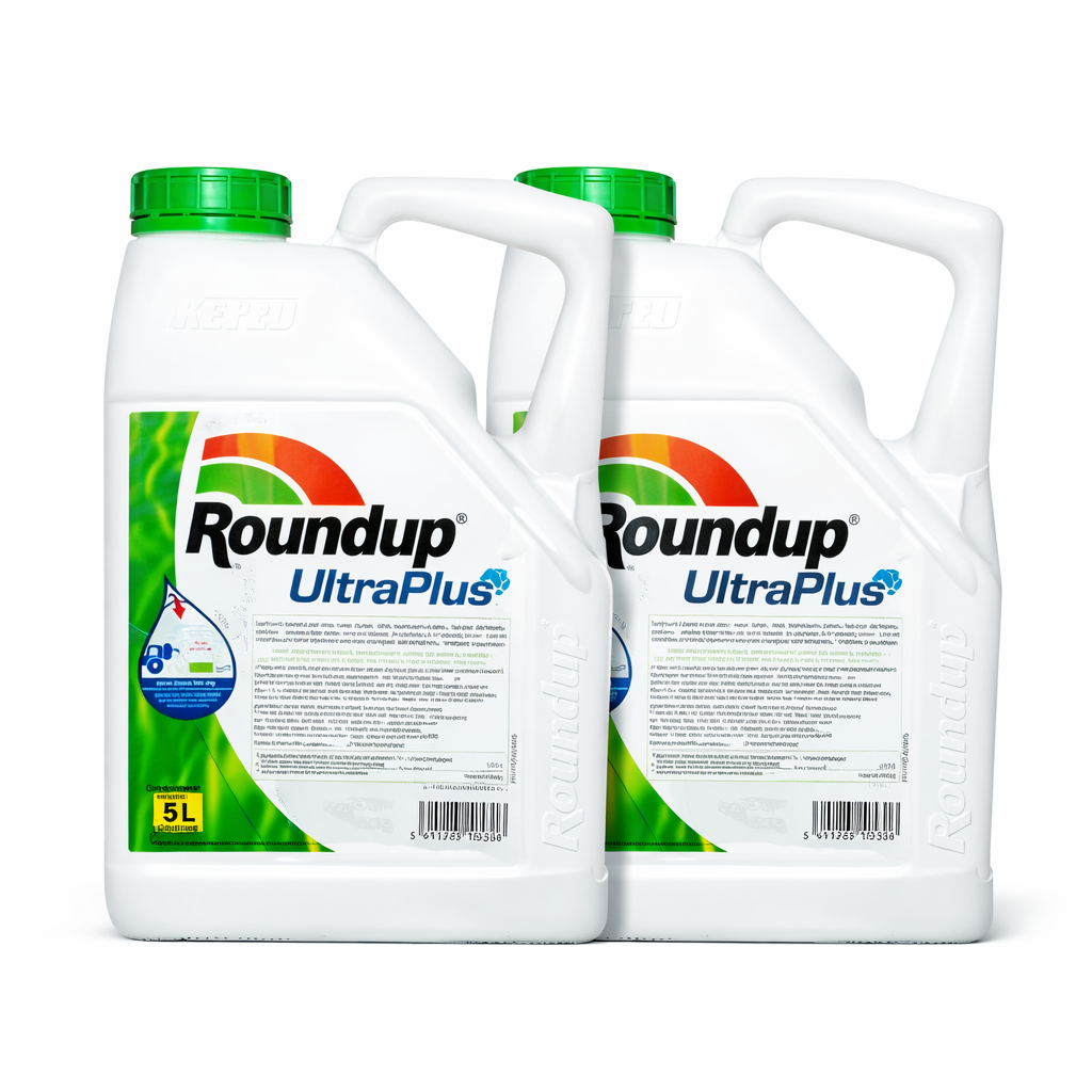 ROUNDUP Ultraplus 2x5L Désherbant Glyphosaat