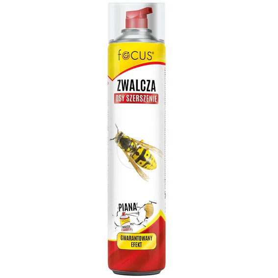 Mousse Focus pour la lutte contre les guêpes et les frelons 750 ml