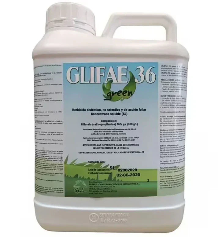Désherbant GLIFAE 5L Herbicide Glyphosaat
