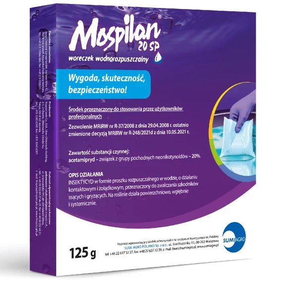 Mospilan 20 SP Sumi Agro - Insecticide Verdelger | 125g