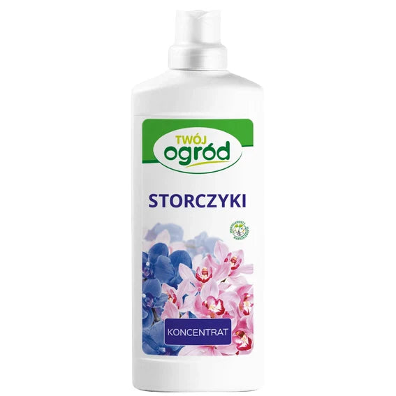 Engrais liquide Storczyk pour orchidées, idéal pour votre jardin.