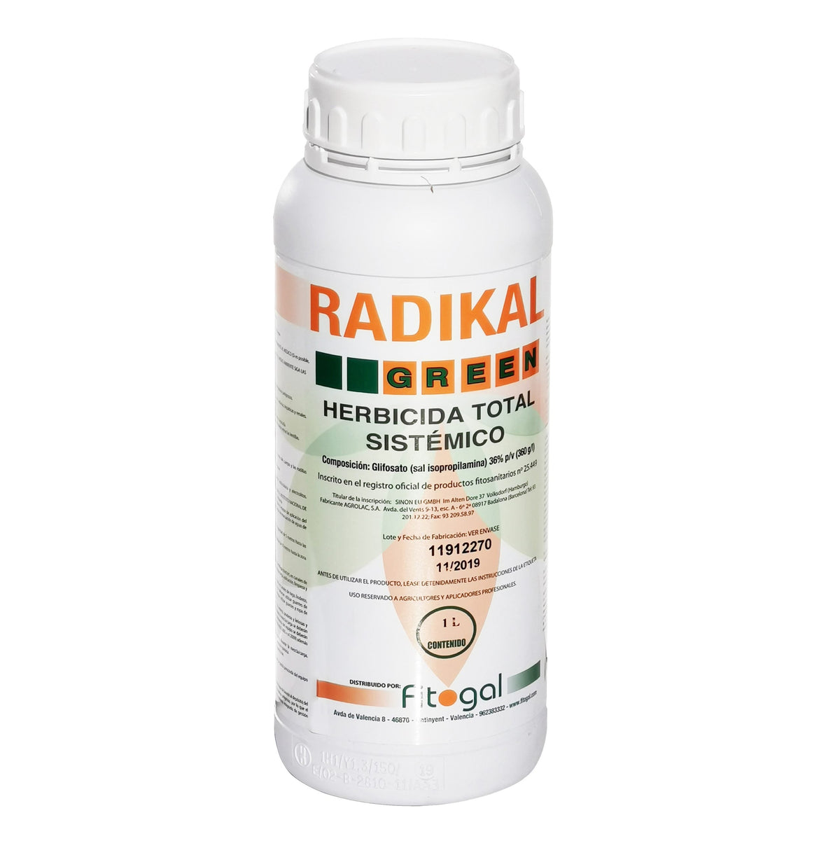 Herbicide professionnel Radikal 1L pour tous les jardins