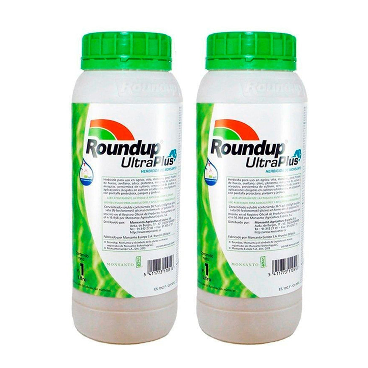 ROUNDUP Ultraplus 2x1L Désherbant Glyphosaat