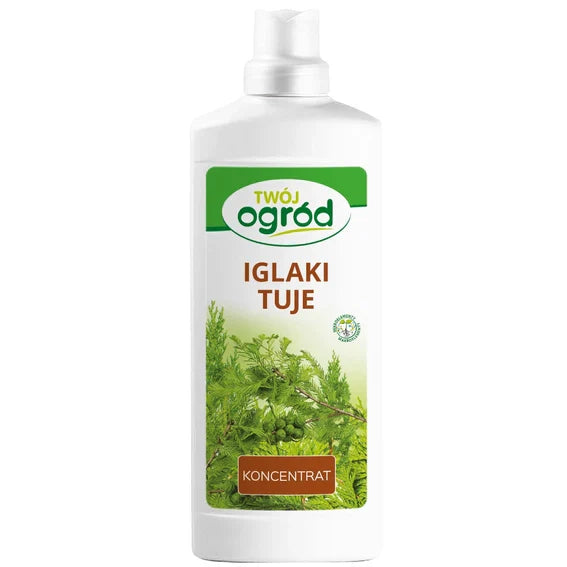 Engrais liquide pour conifères et thuyas 900 ml – Votre jardin